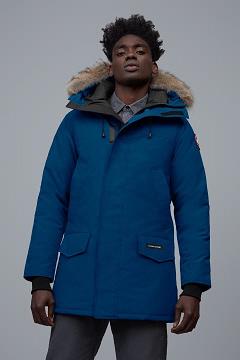Chamarras Canada Goose Hombre Mexico - Langford Abrigos Azules Oscuro YT5791230